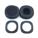 1 par de protectores auditivos suaves de espuma viscoelástica y piel sintética para auriculares Marshall MID ANC, con hebilla de placa de goma, con hebilla de placa de goma